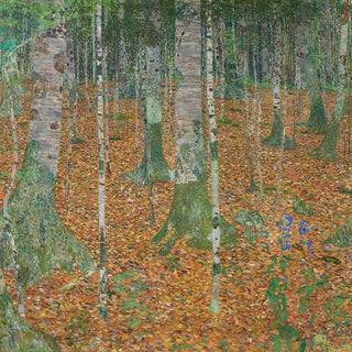 Forêt de bouleaux - Gustav Klimt