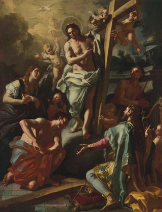 Francesco Solimena - Christ descending into Limbo.webp