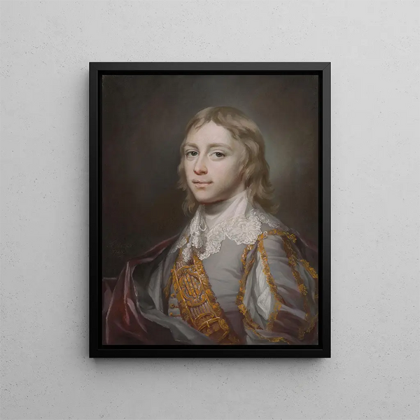 Pułkownika Edmunda Craggs Nugenta - Francis Cotes — oprawiony obraz na ścianie