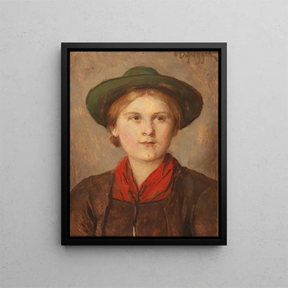 Franz von Defregger - Young Girl.webp