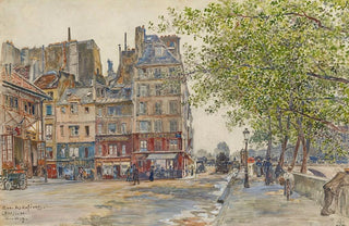 Frdric Houbron - Quai des Orfvres Paris 1906.webp