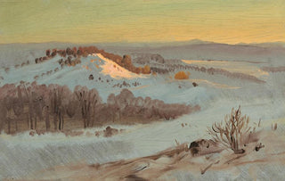 Frederic Edwin Church - Hudson Valley New York in Winter.webp