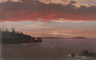 Frederic Edwin Church - Schoodic Peninsula from Mount Desert at Sunrise.webp
