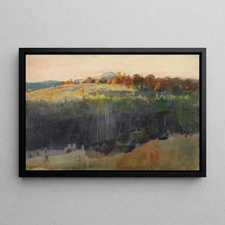 Frederic Edwin Church - Valley and Hillside Adirondacks.webp