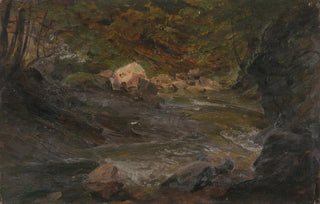 Frederic Edwin Church - Woodland Stream.webp