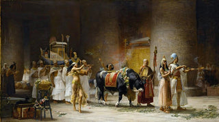 Frederick Arthur Bridgman - The Procession Of The Bull Apis.webp