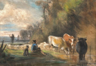 Friedrich Voltz - An der Trnke.webp