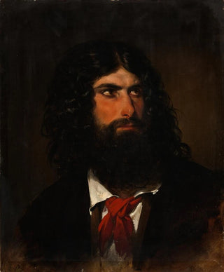 Friedrich von Amerling - Portrait Of A Roman Peasant.webp