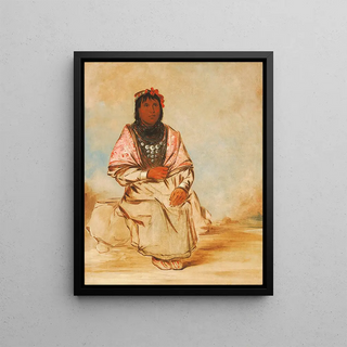 George Catlin - A Seminole Woman.webp