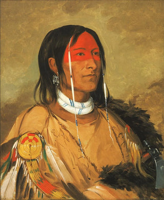 George Catlin - EehTowWesKaZeet He Who Has Eyes Behind Him Also Known As Broken Arm a Foremost Brave.webp
