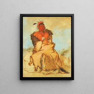 George Catlin - LooRWeReCoo Bird That Goes To War a Tapage Pawnee.webp