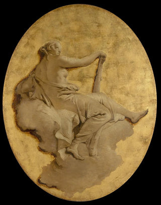 Giovanni Battista Tiepolo - Allegorical Figure of a Woman with a Club.webp