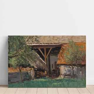 Grange à Stainz - Alfred Zoff | Reproduction Tableau Décoration murale affiche copie