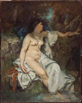 Gustave Courbet - Bather Sleeping by a Brook.webp