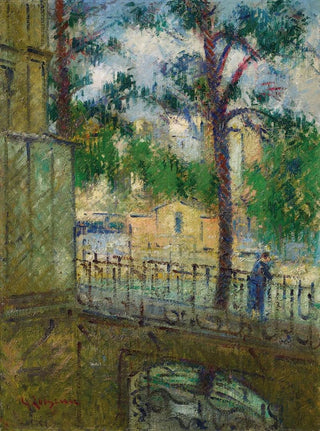 Gustave Loiseau - Vue prise de ma fentre quai dAnjou.webp