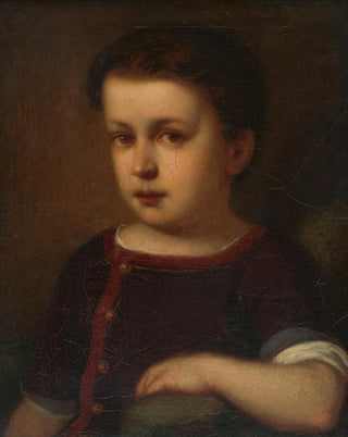 Gyula Benczr - Portrait of a child.webp