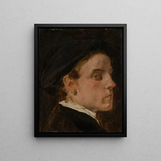 Hans Canon - Portrait study of the painter Wilhelm Trbner.webp