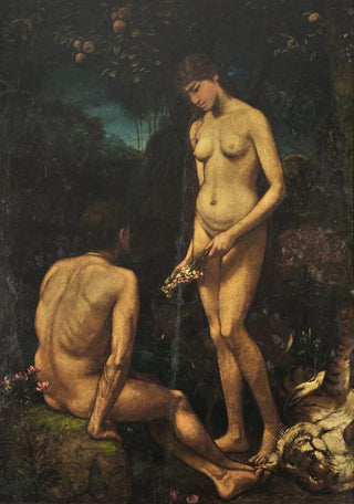 Hans Thoma - Adam and Eve.webp