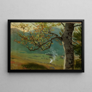 Hans Thoma - Herbstlicher Baum vor Wiesental.webp