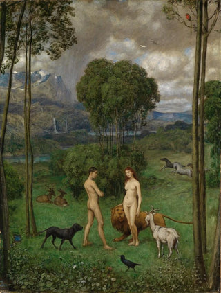 Hans Thoma - Im Paradies.webp