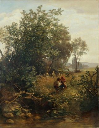 Hans Thoma - Summer Morning in the Bernau Valley.webp