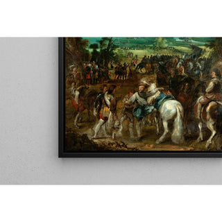 Henri IV au Siège d'Amiens en 1597 - Peter Paul Rubens | Reproduction Tableau Décoration murale affiche copie