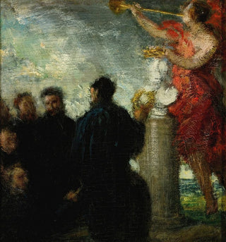 Druk artystyczny | Hołd dla Eugène'a Delacroix - Henri Fantin-Latour