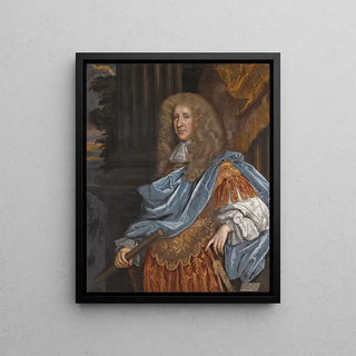 Henri Gascar - Portrait of Robert Bruce 1st Earl of Ailesbury And 2nd Earl of Elgin 16261685 Wearing Roman Armour.webp