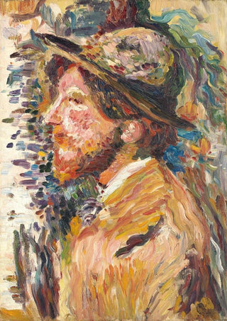 Henri Martin - Homme en buste de profil.webp