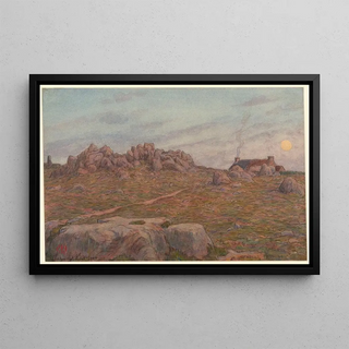 Henri Rivire - Lever de lune RocNeven.webp