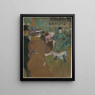 Henri de ToulouseLautrec - Quadrille at the Moulin Rouge.webp
