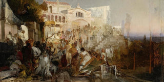 Henryk Siemiradzki - Candlesticks of Christianity sketch.webp