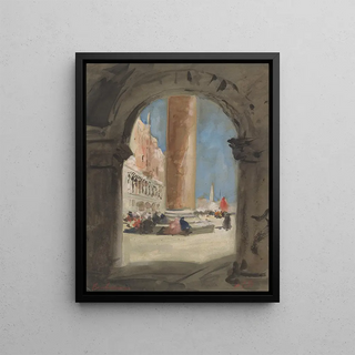 Hercules Brabazon Brabazon - Column of St Marks Venice.webp