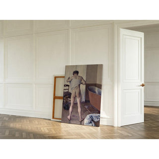Homme au Bain - Gustave Caillebotte | Reproduction Tableau Décoration murale affiche copie