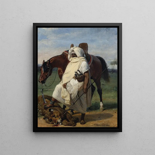 Horace Vernet - The Lion Hunter.webp