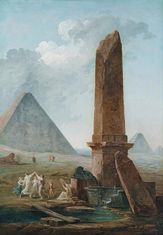 Hubert Robert - The Farandole Amidst Egyptian Monuments.webp