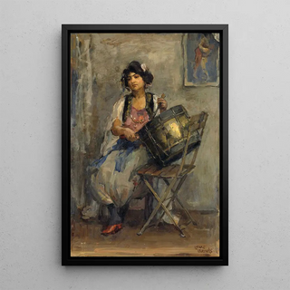 Isaac Israls - The Lady Drummer.webp