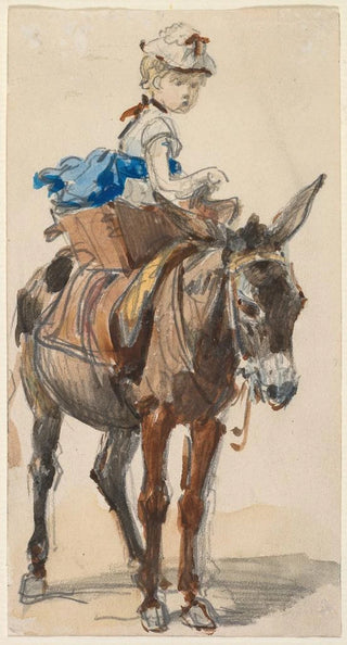 Isidore Pils - Girl on a Donkey.webp