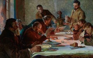 Jacek Malczewski - Christmas Eve in Siberia.webp
