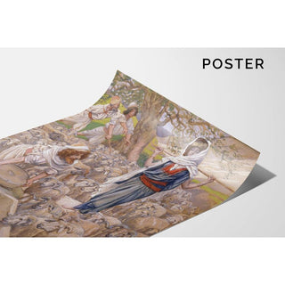 Jacob et Rachel au puits - James Tissot | Reproduction Tableau Décoration murale affiche copie