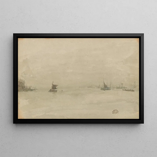 James Abbott McNeill Whistler - Grey and SilverLiverpool.webp