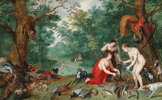 Jan Brueghel the Younger - Diana and her nymphs fishing.webp
