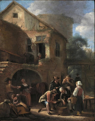 Jan Steen - A Party of Peasants.webp