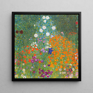 Gustav Klimt - Cottage Garden.webp