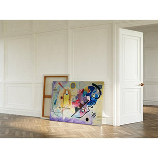 Jaune Rouge Bleu - Wassily Kandinsky | Reproduction Tableau Décoration murale affiche copie