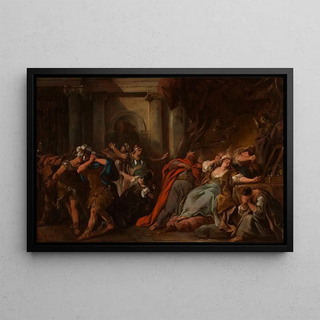 JeanFranois de Troy - Crse consume par la robe empoisonne.webp