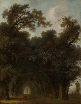 JeanHonor Fragonard - A Shaded Avenue.webp