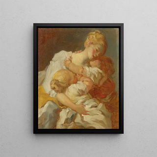 JeanHonor Fragonard - Les Baisers Maternels.webp