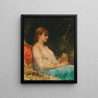 JeanJosephBenjamin Constant - LOrientale au Tambour.webp