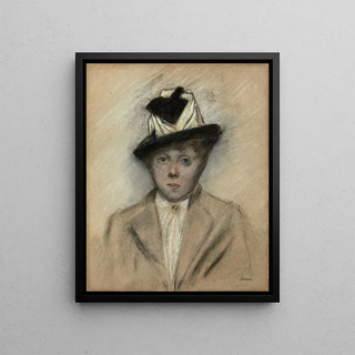 JeanLouis Forain - Femme au chapeau.webp